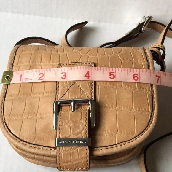 Michael Kors Saddle Crossbody Mini Bag - Picture 13 of 16